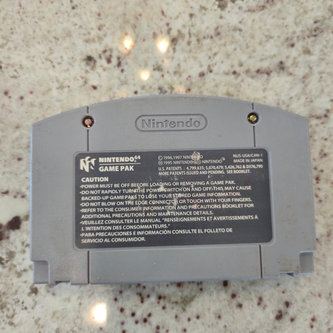 Major League Baseball Featuring Ken Giffy Jr. N64 Game