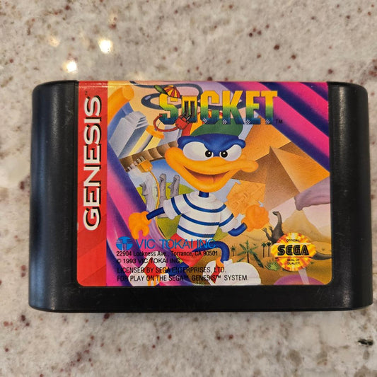 Socket Sega Genesis Cart Only!