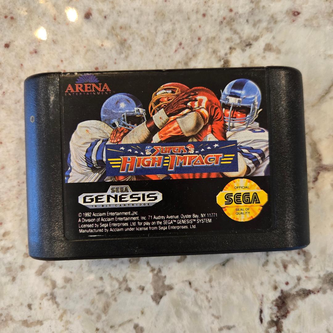 Panier NBA JAM Sega Genesis. et boîte seulement 