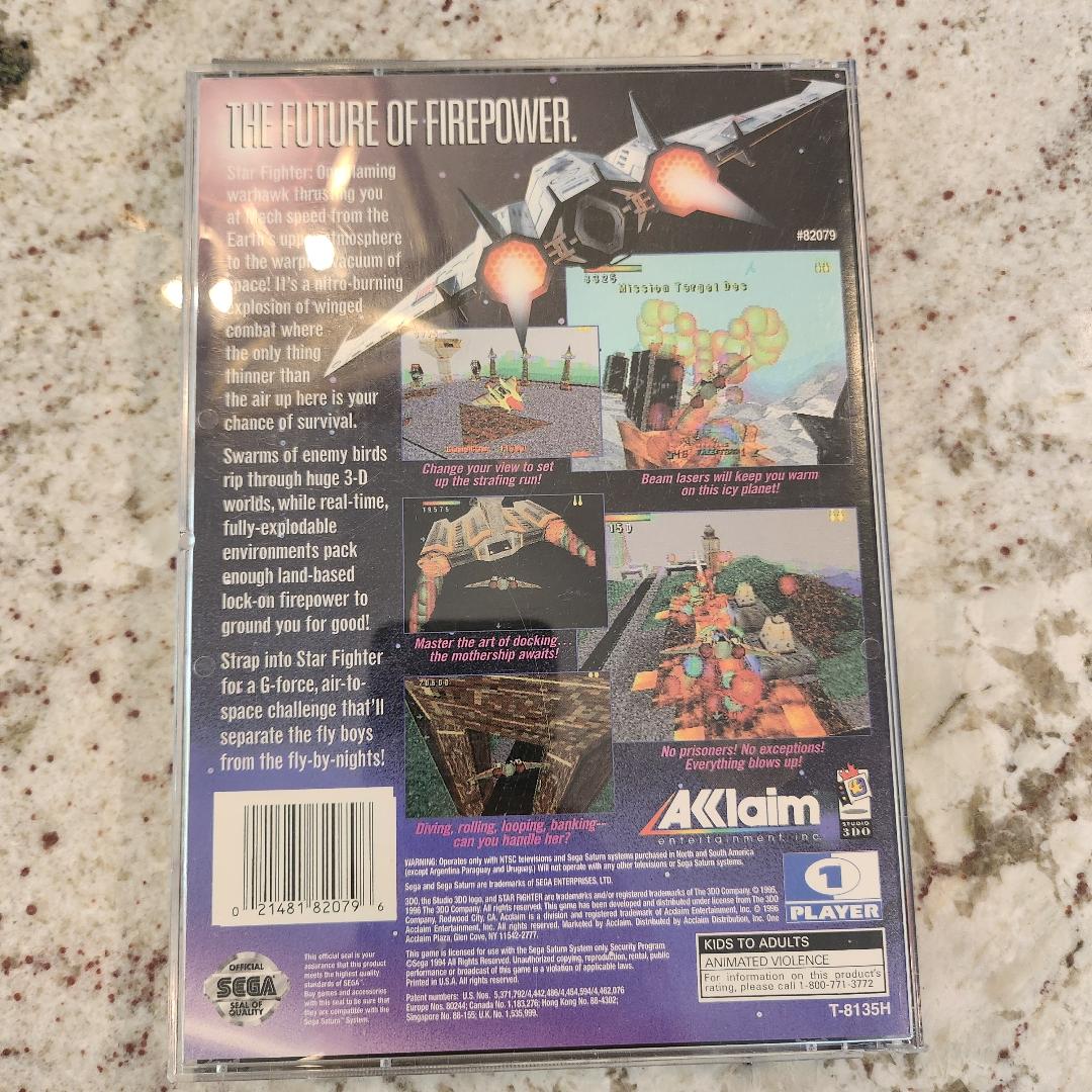 Star Fighter (Sega Saturn, 1996)