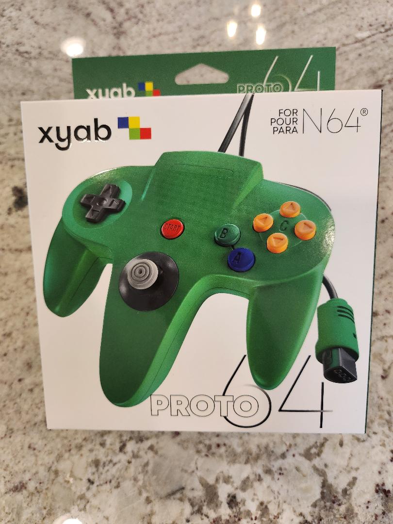 Proto64 Controller Green for N64 Nintendo 64 Brand New
