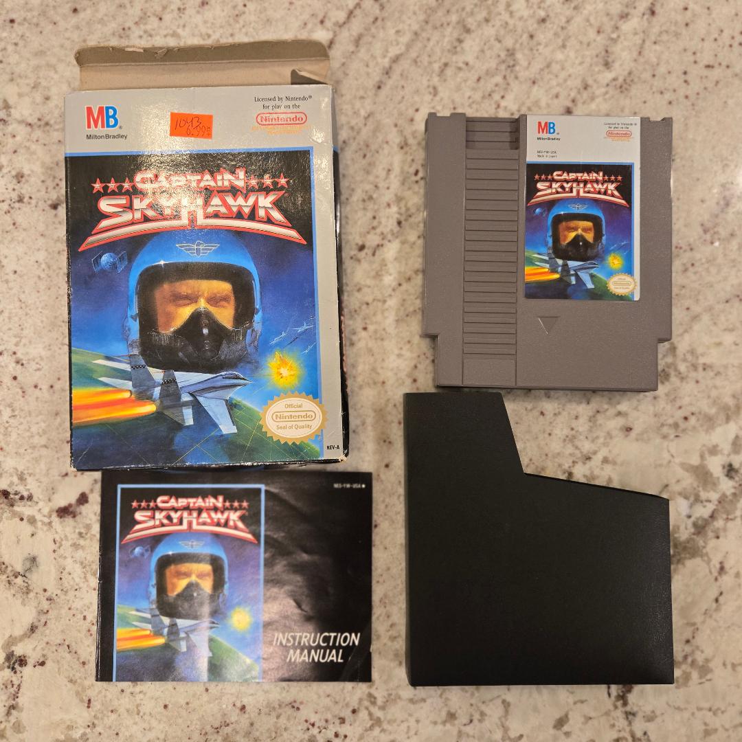 Capitaine SkyHawk Nintendo NES CIB 