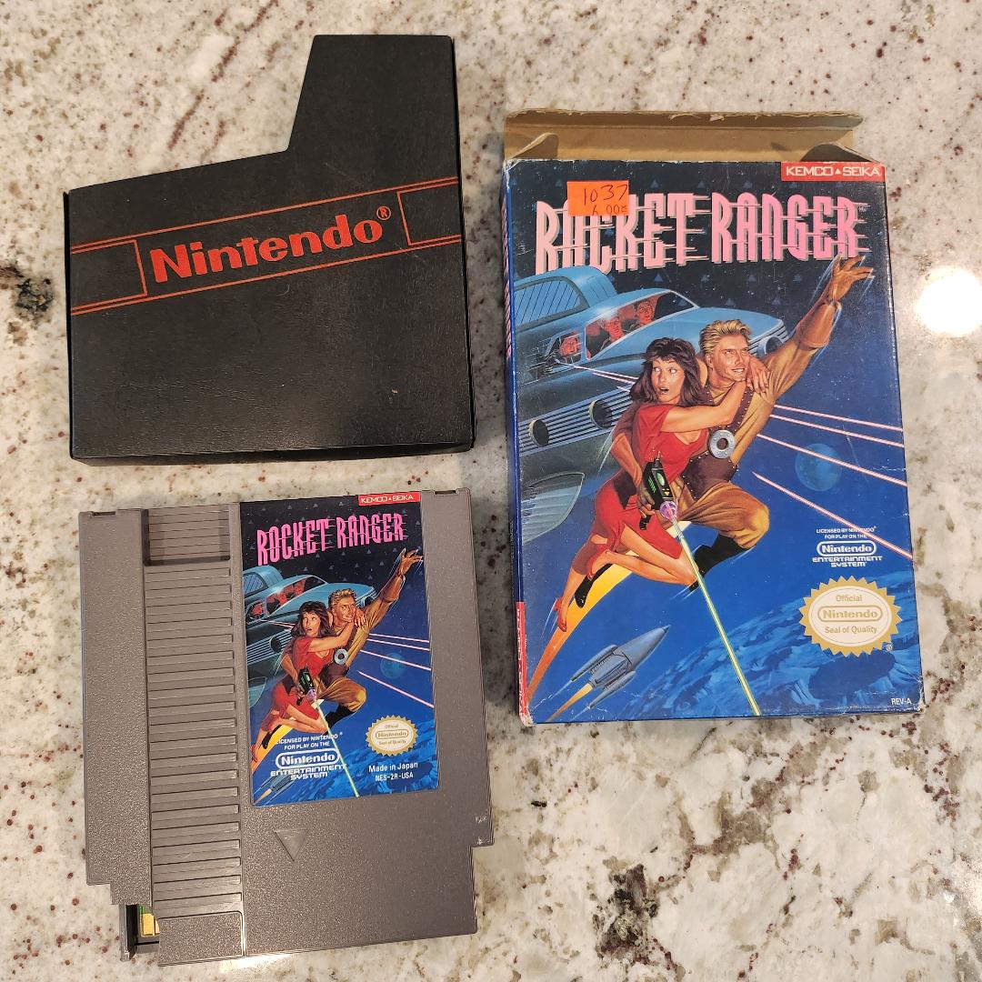 Rocket Ranger Nintendo NES CIB