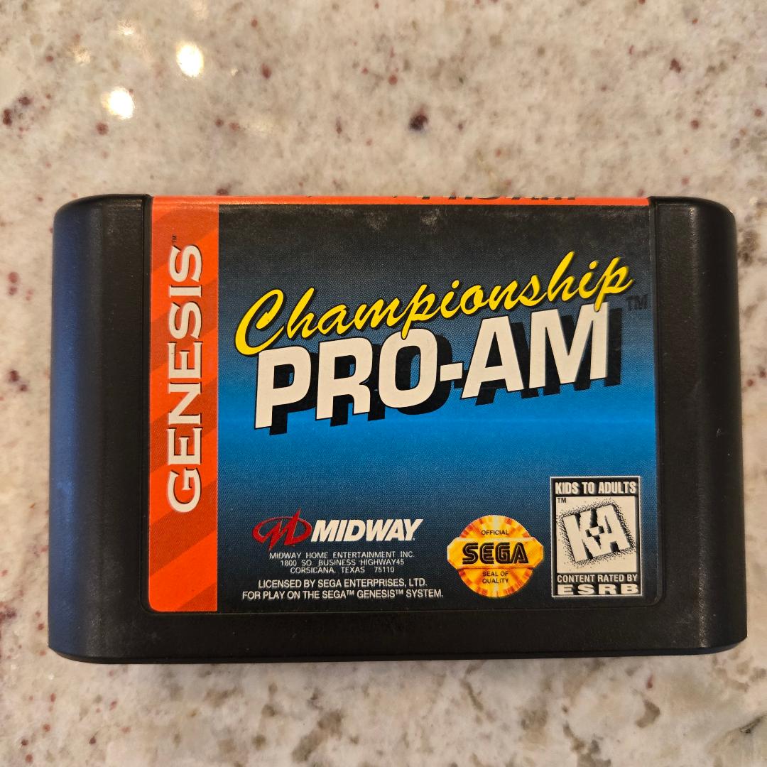 Championship Pro-Am Sega Genesis Cart Only!