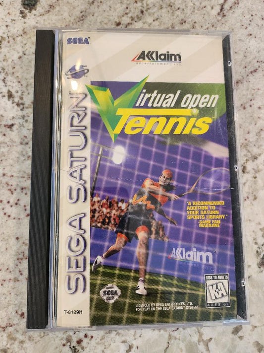 Virtual Open Tennis (Sega Saturn, 1996)
