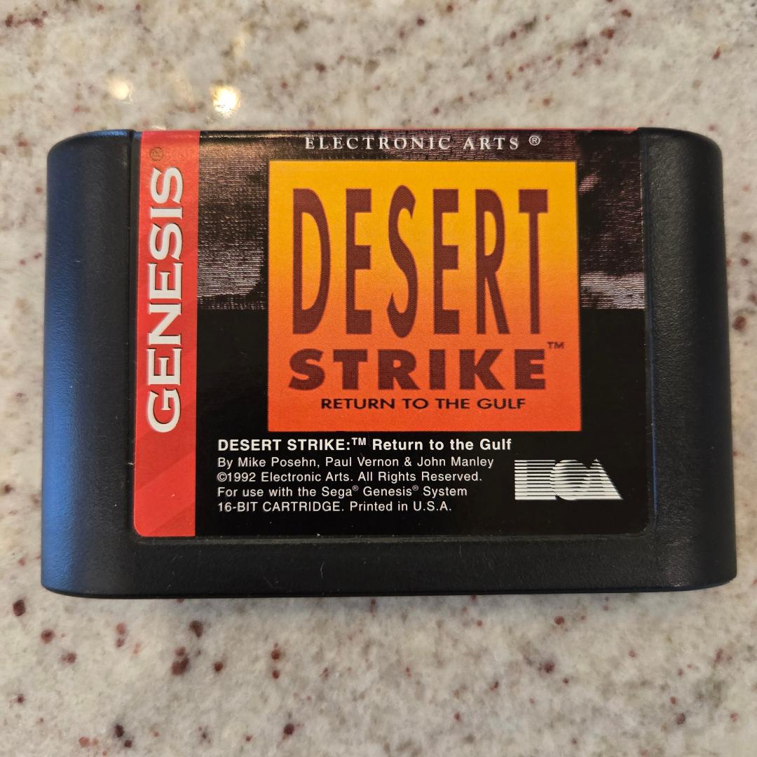 Desert Strike: Return to the Gulf Sega Genesis Cart Only!