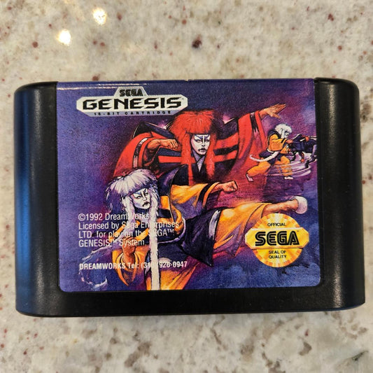 Mystical Fighter Sega Genesis Cart Only!