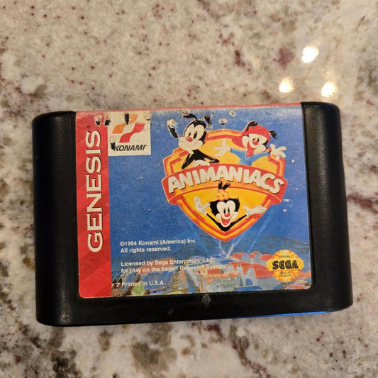 Animaniacs Sega Genesis Cart Only!