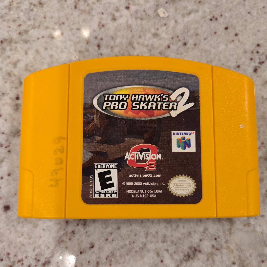 Tony Hawk's Pro Skater 2 N64