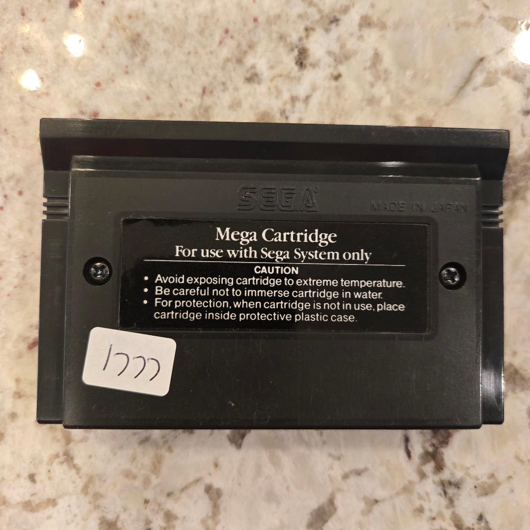 Zaxxon 3-D Sega Master System Cart Only!