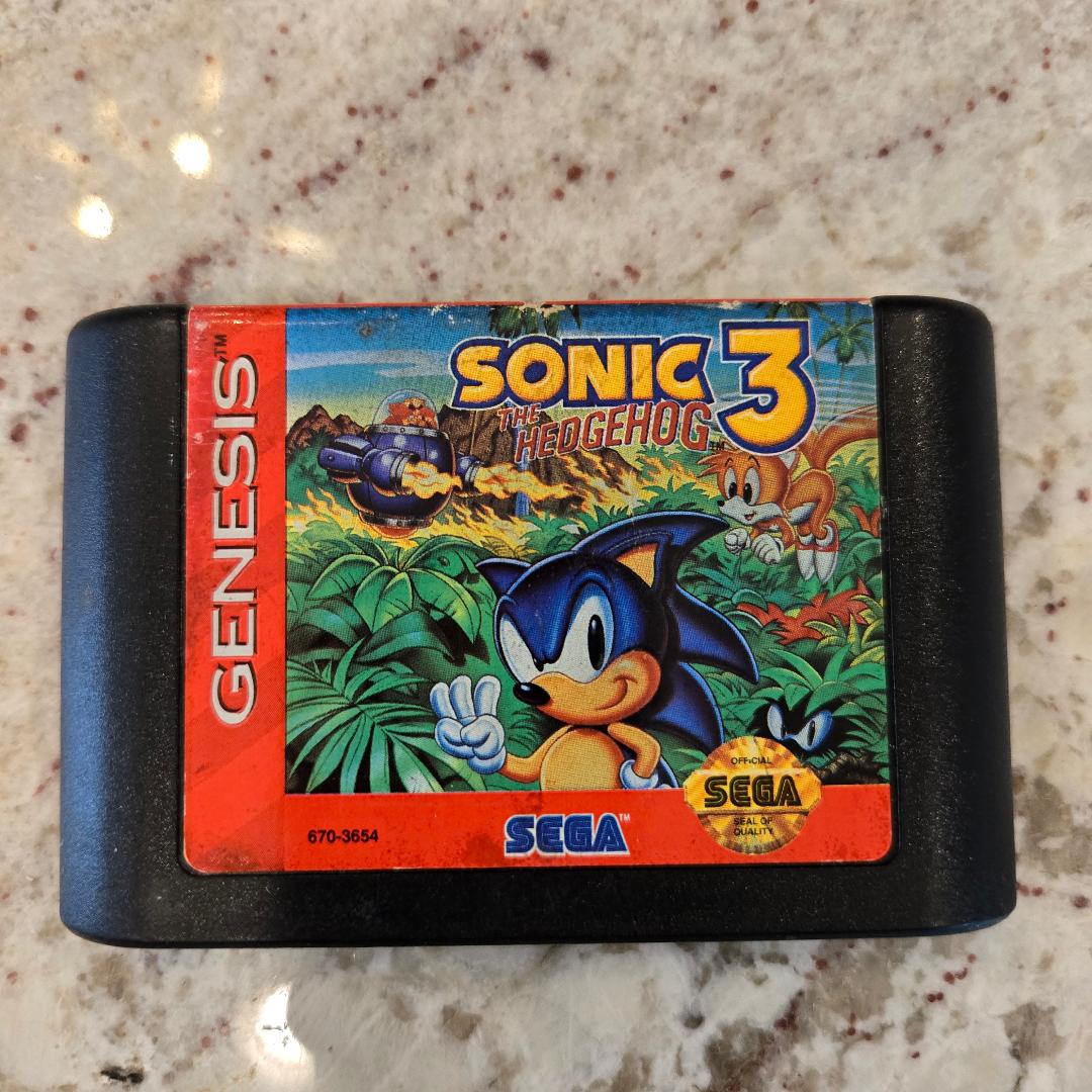 Sonic el erizo 3 Sega Génesis 