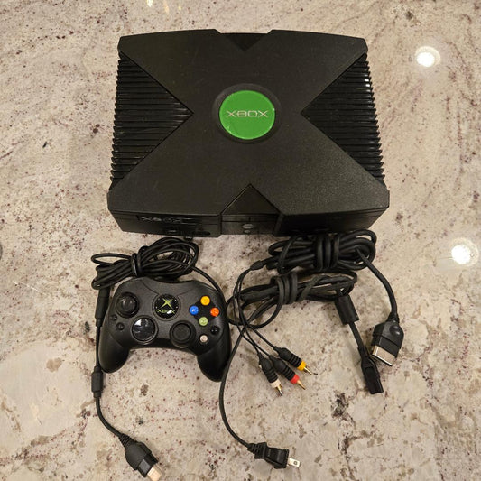 Xbox Original Console Complete w/ Need For Speed Most Wanted Game CIB | Sale 152.00 at checkout