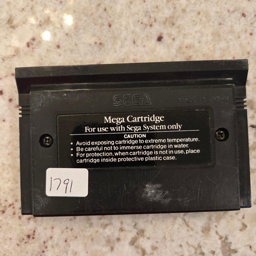 Alien Syndrome Sega Master System Cart Only!