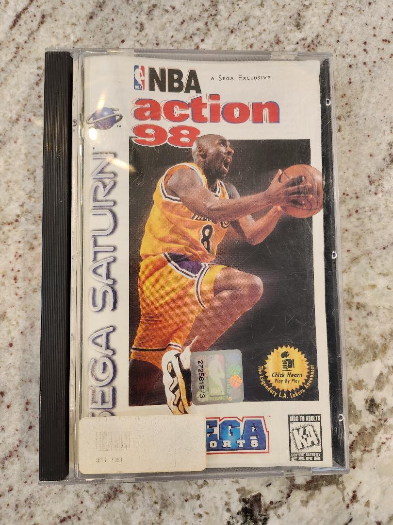 NBA Action 98 (Sega Saturn, 1997)
