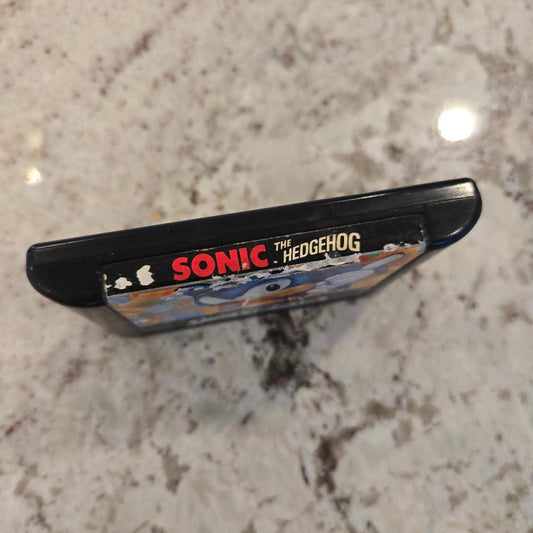 Carrito SONIC The Hedgehog Sega Genesis. y caja solamente 