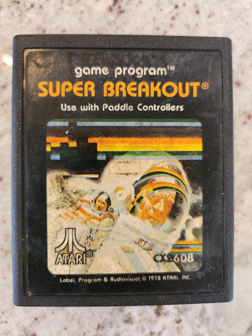 Super Breakout| Atari 2600
