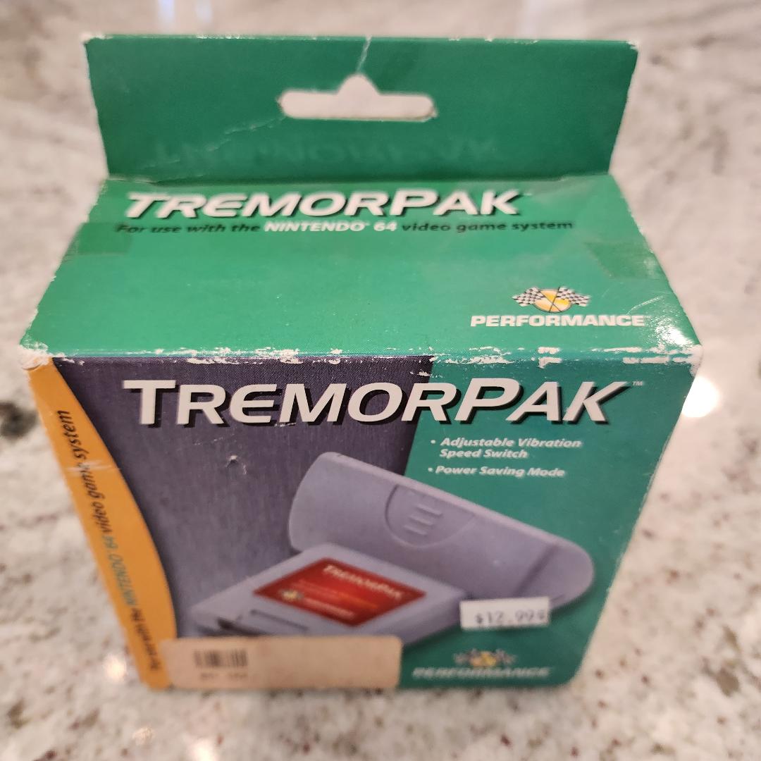 Tremor Pak by Performance for Nintendo 64/N64 new in box