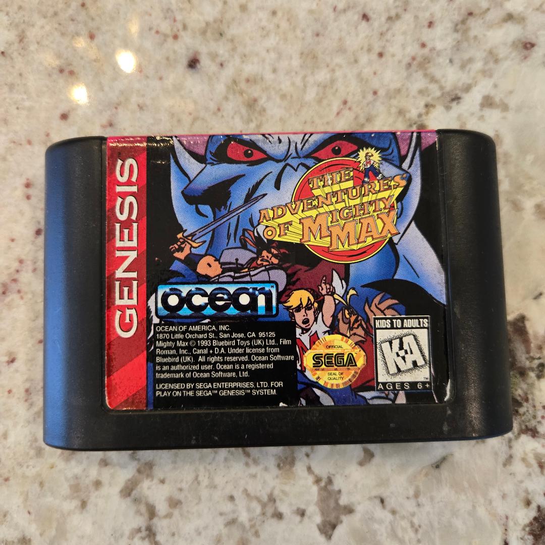 Panier NBA JAM Sega Genesis. et boîte seulement 