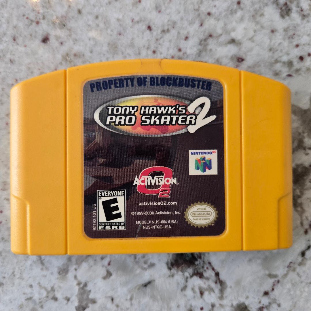Tony Hawk's Pro Skater 2 N64