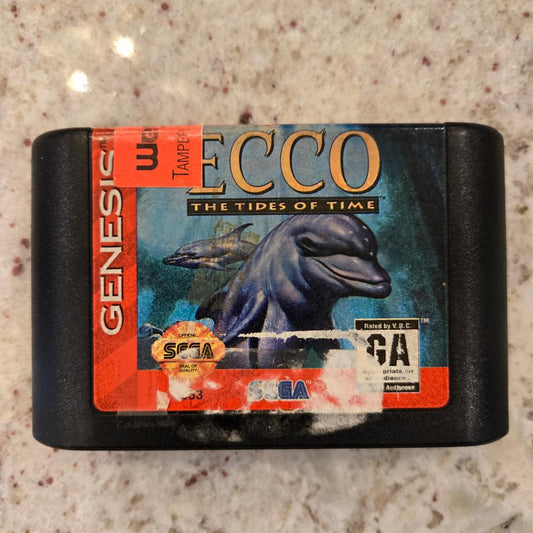 ECO The Tides of Time Sega Genesis Cart Only!