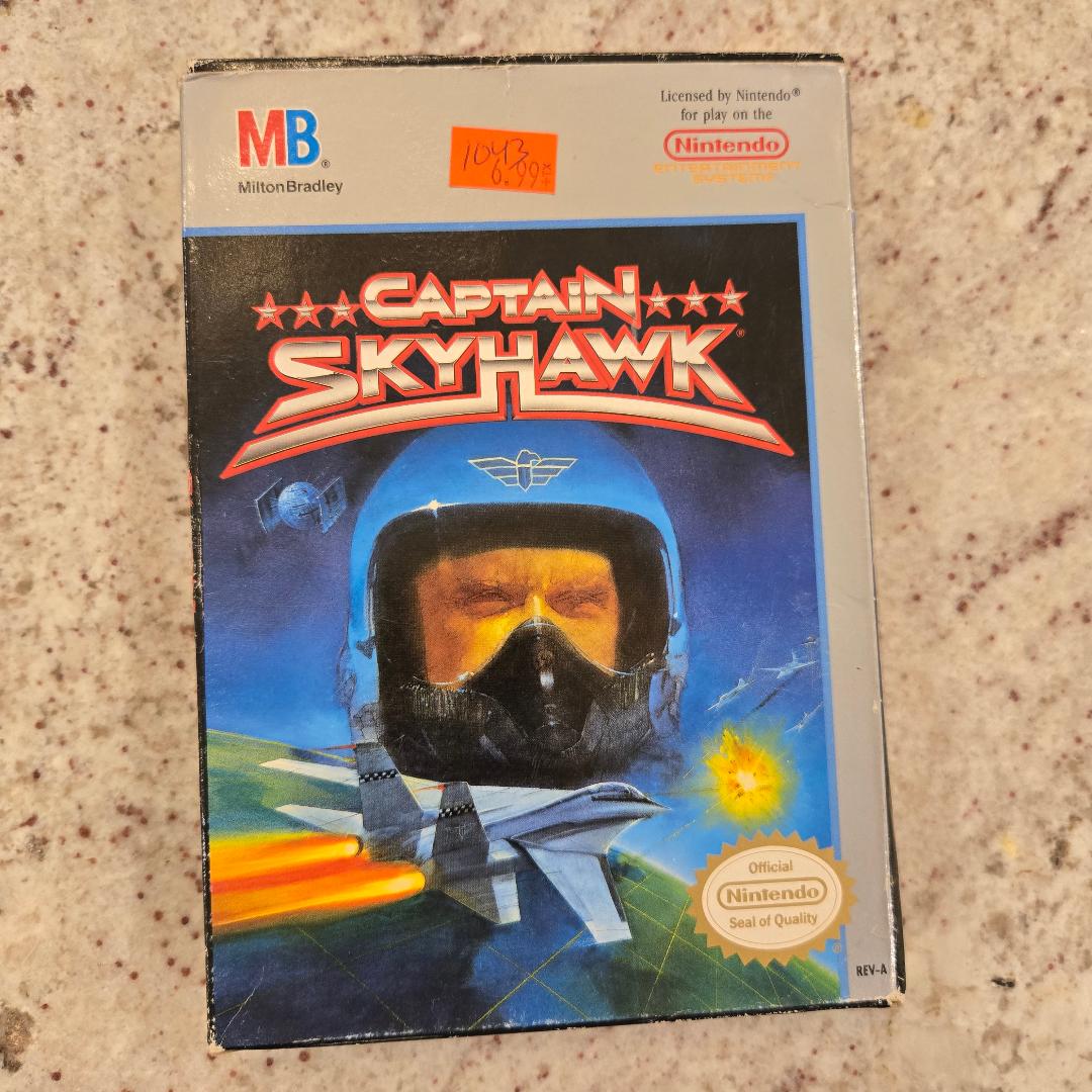 Capitaine SkyHawk Nintendo NES CIB 