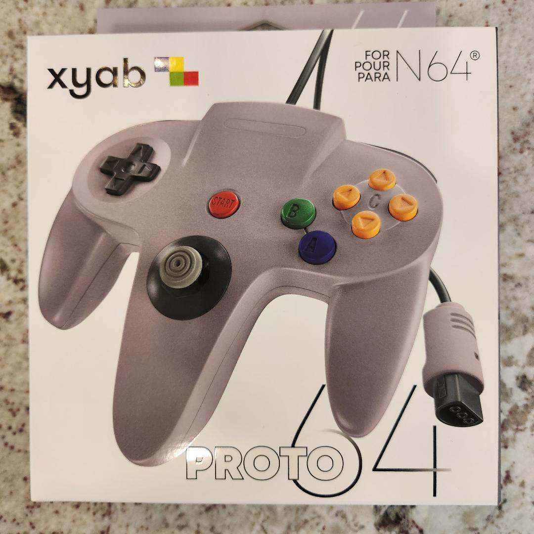 N64 Controller Grey for Nintendo 64, Proton64 Brand New