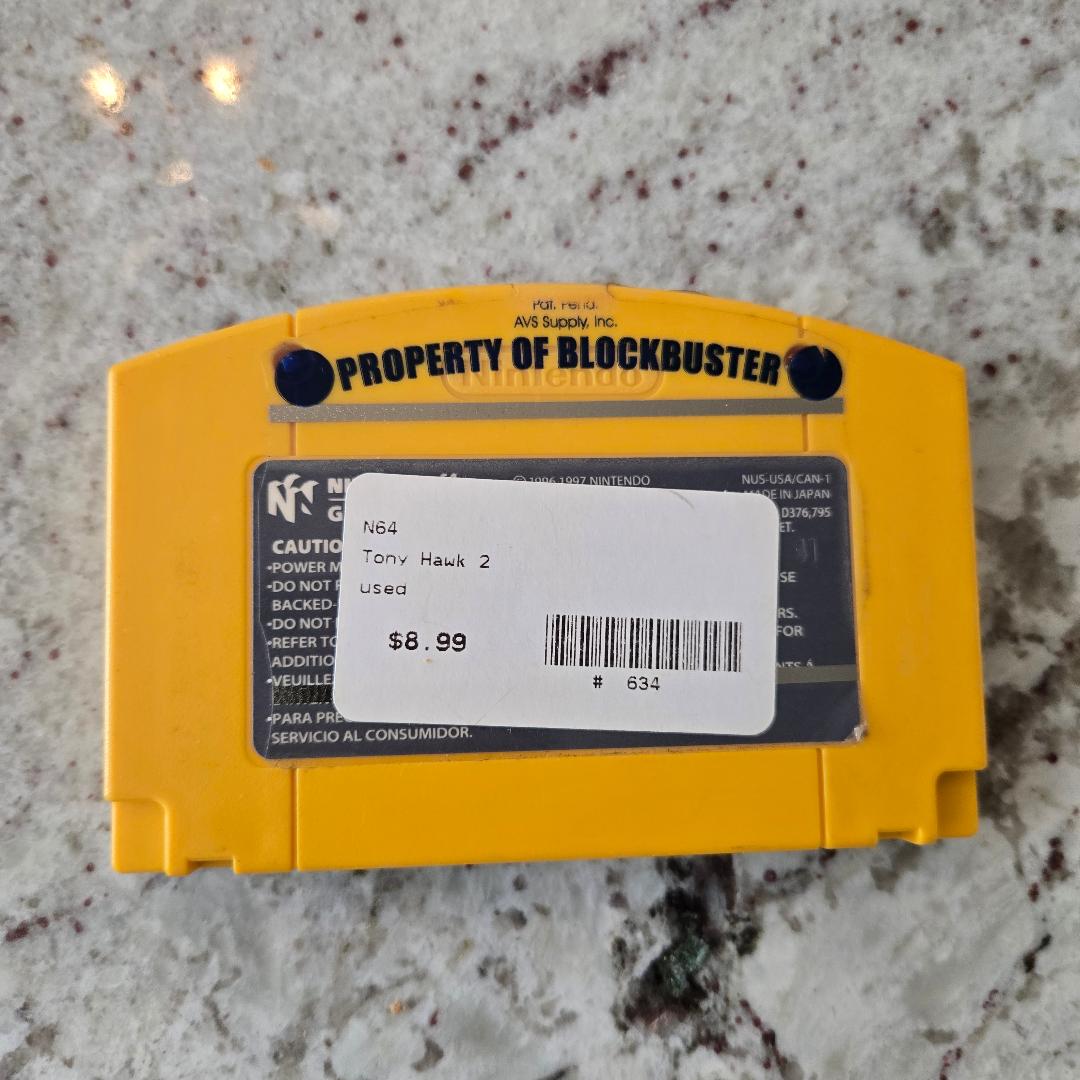 Tony Hawk's Pro Skater 2 N64