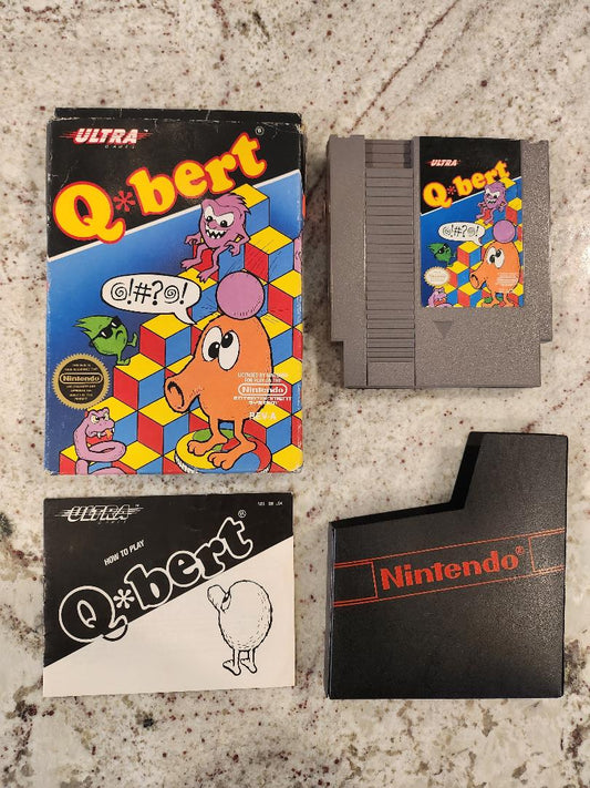Q*bert Nintendo NES | Qbert CIB