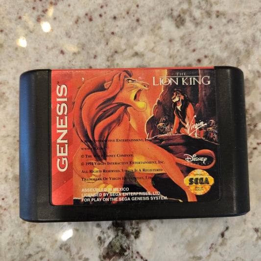 The Lion King Sega Genesis Cart Only