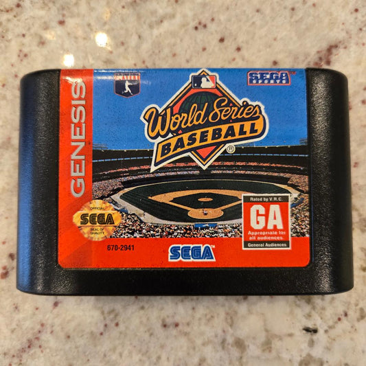 World Series Baseball Sega Genesis Cart Only!