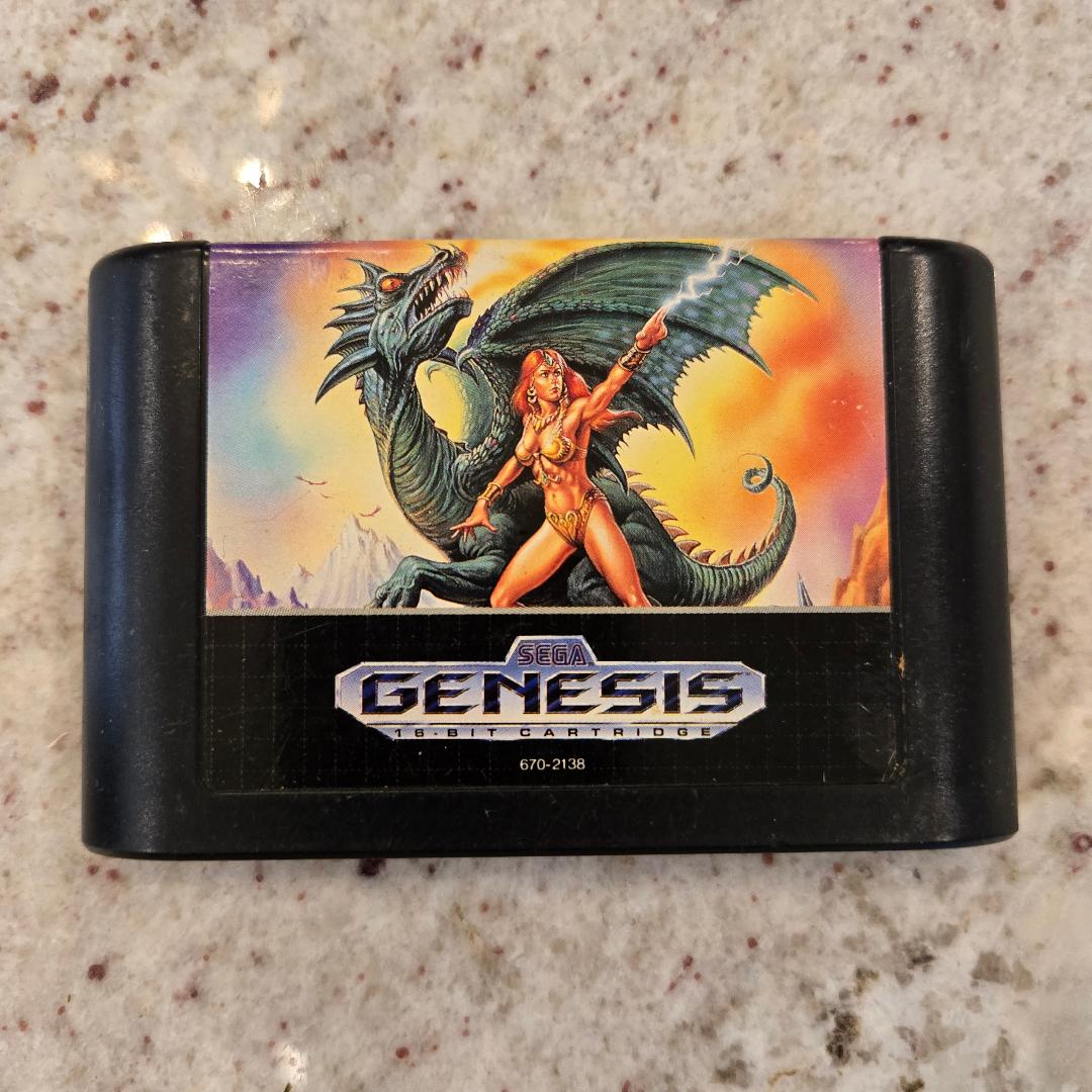 Alisia Dragoon Sega Genesis Cart Only!