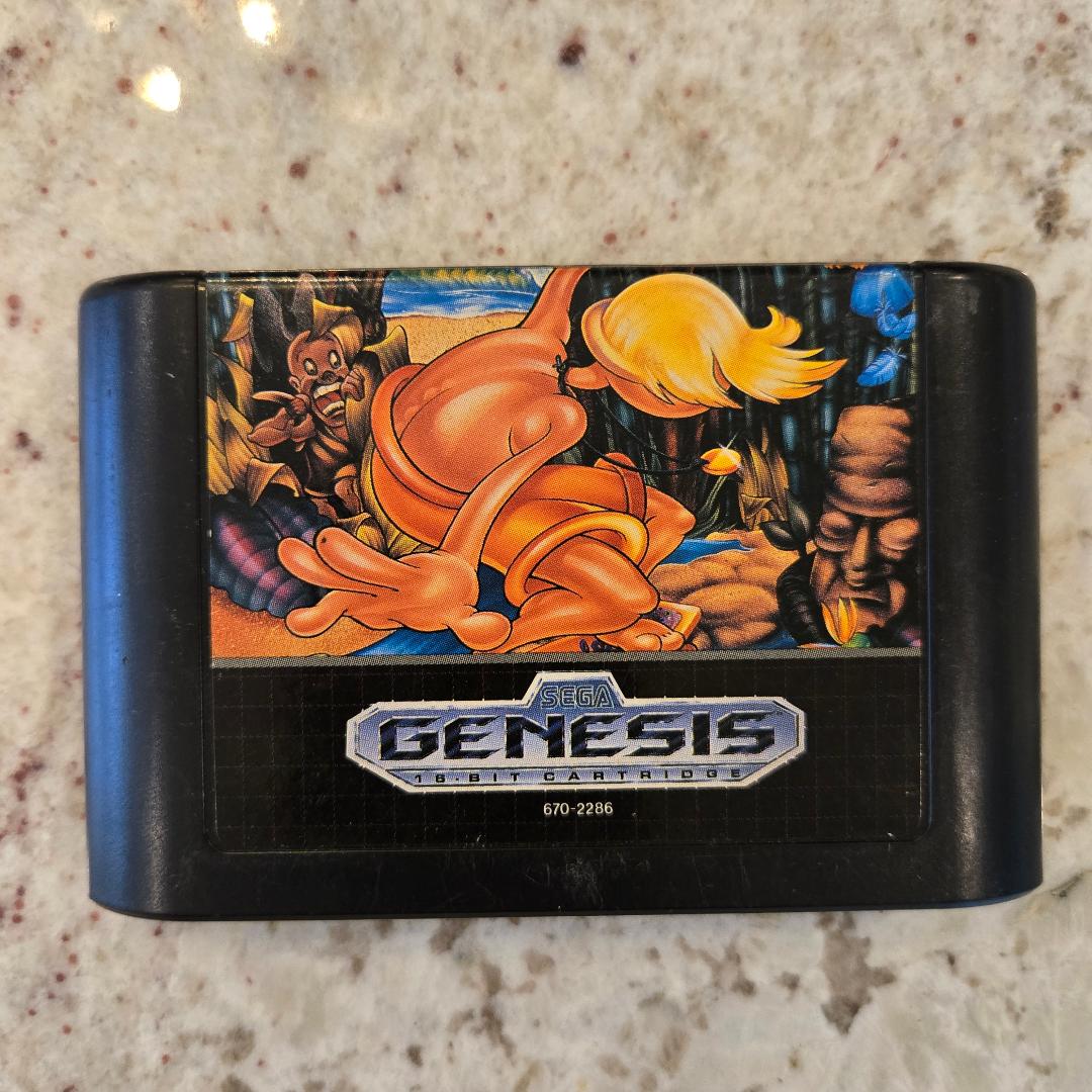 Carrito NBA JAM Sega Genesis. y caja solamente 