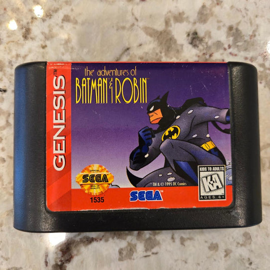 The Adventures of Batman & Robin Sega Genesis Cart Only!