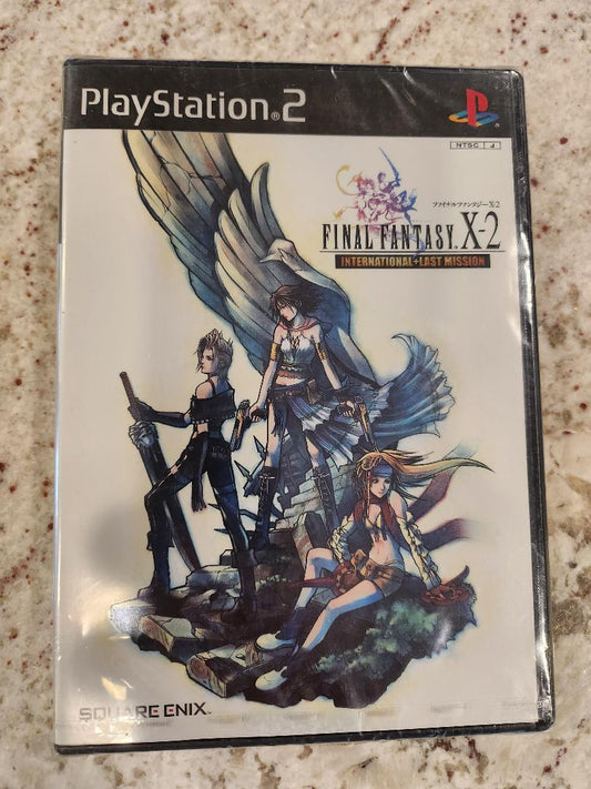 Final Fantasy X-2 10-2 International + Last Mission PlayStation2 Japan Import PS2 Sealed New