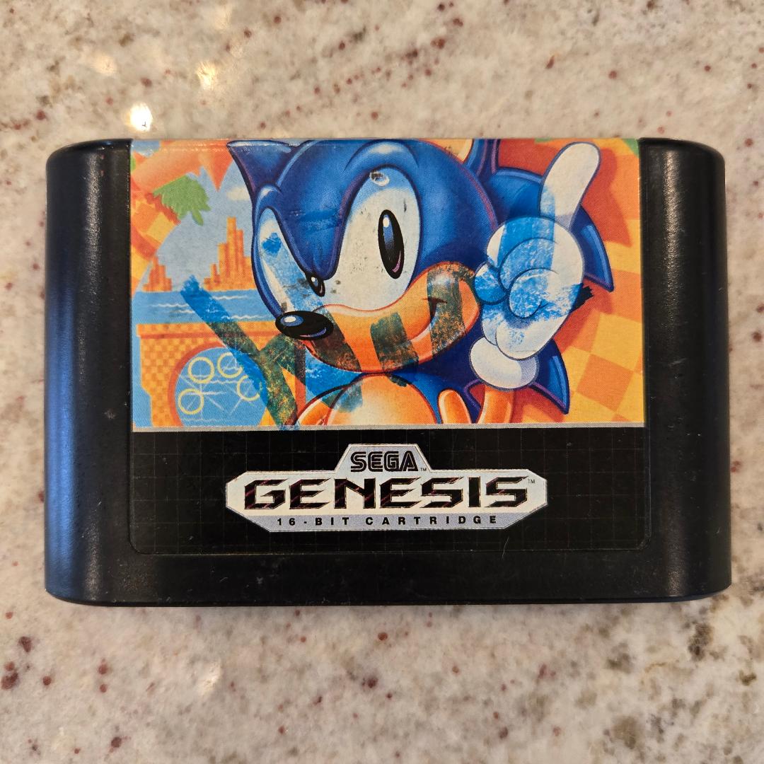 SONIC The Hedgehog Sega Genesis Cart Only!