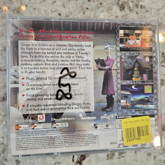 Chicken Run Sega Dreamcast