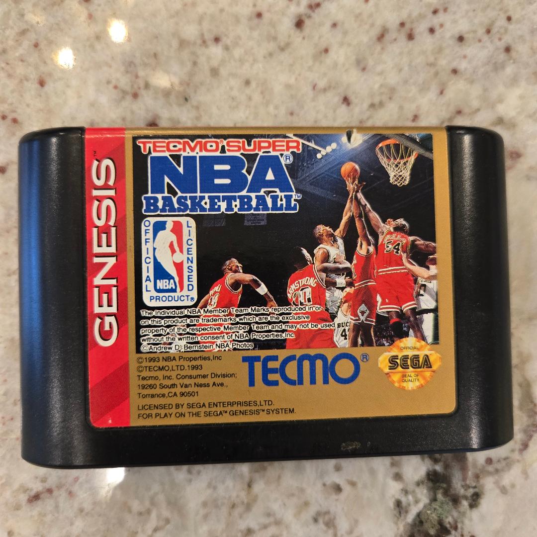 Carrito NBA JAM Sega Genesis. y caja solamente 