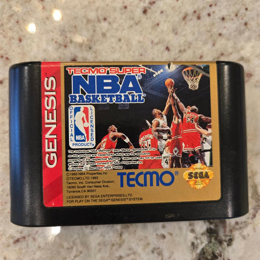 Panier NBA JAM Sega Genesis. et boîte seulement 