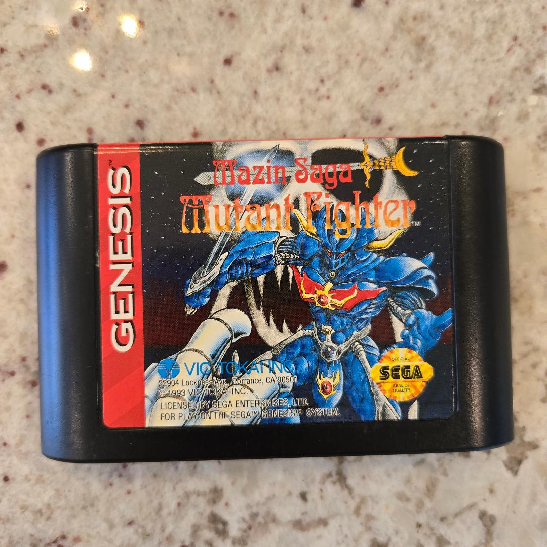 Mazin Saga: Mutant Fighter Sega Genesis Cart Only!