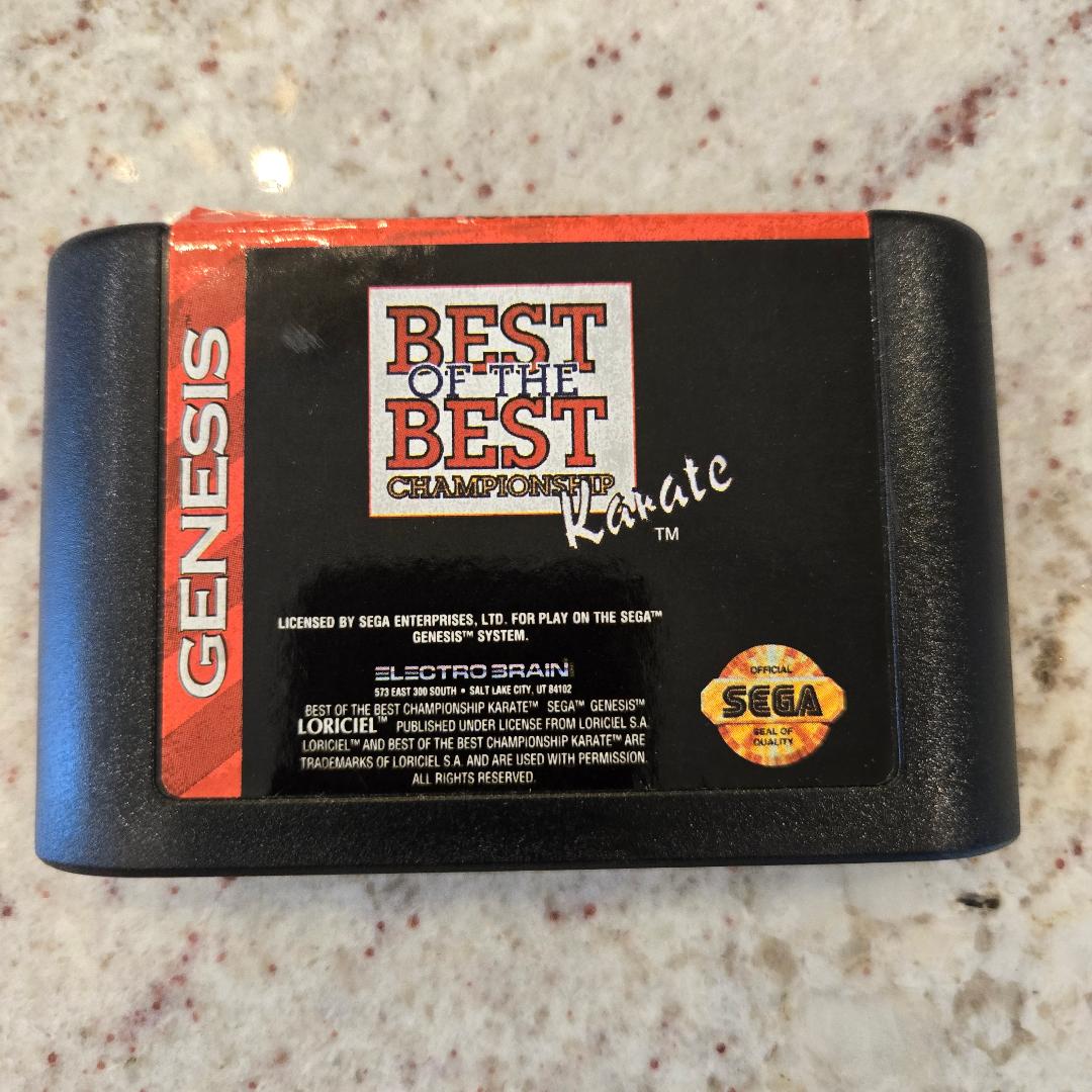 Panier NBA JAM Sega Genesis. et boîte seulement 