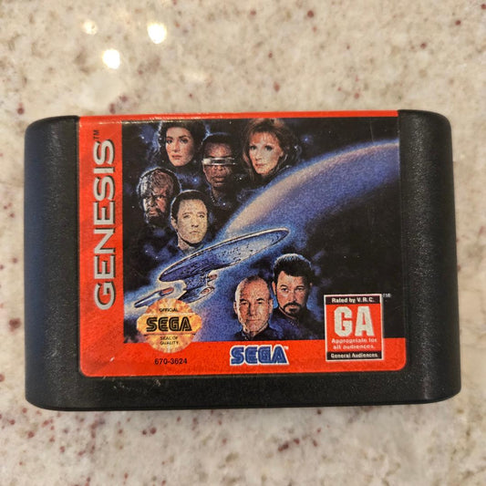 Star Trek: The Next Generation - Echoes From the Past Sega Genesis Cart Only!