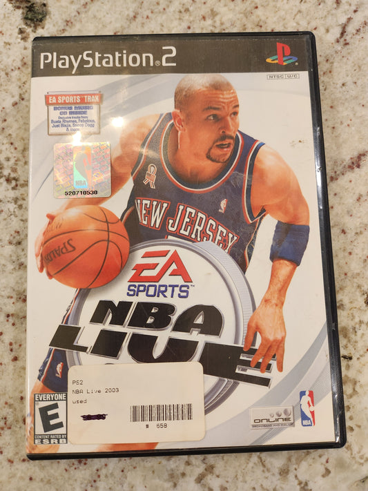NBA en vivo 2003 PS2 