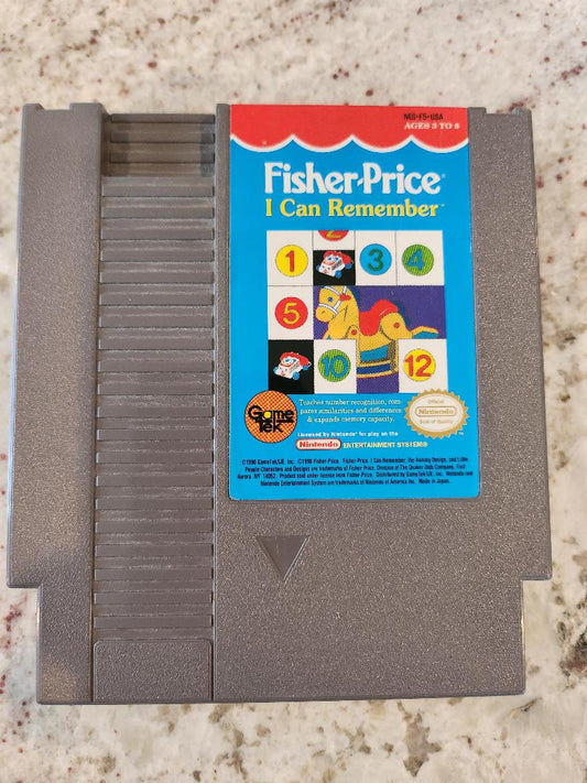 Fisher Price Je me souviens Nintendo NES 