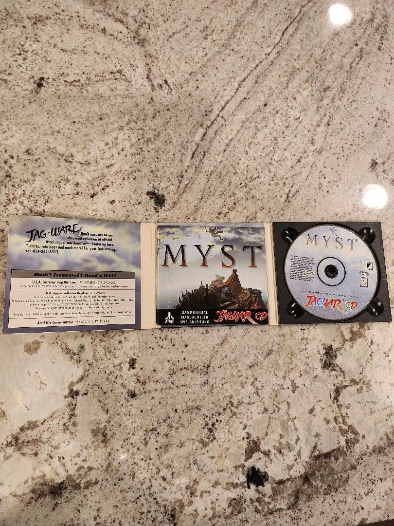 MYST Atari Jaquar CD