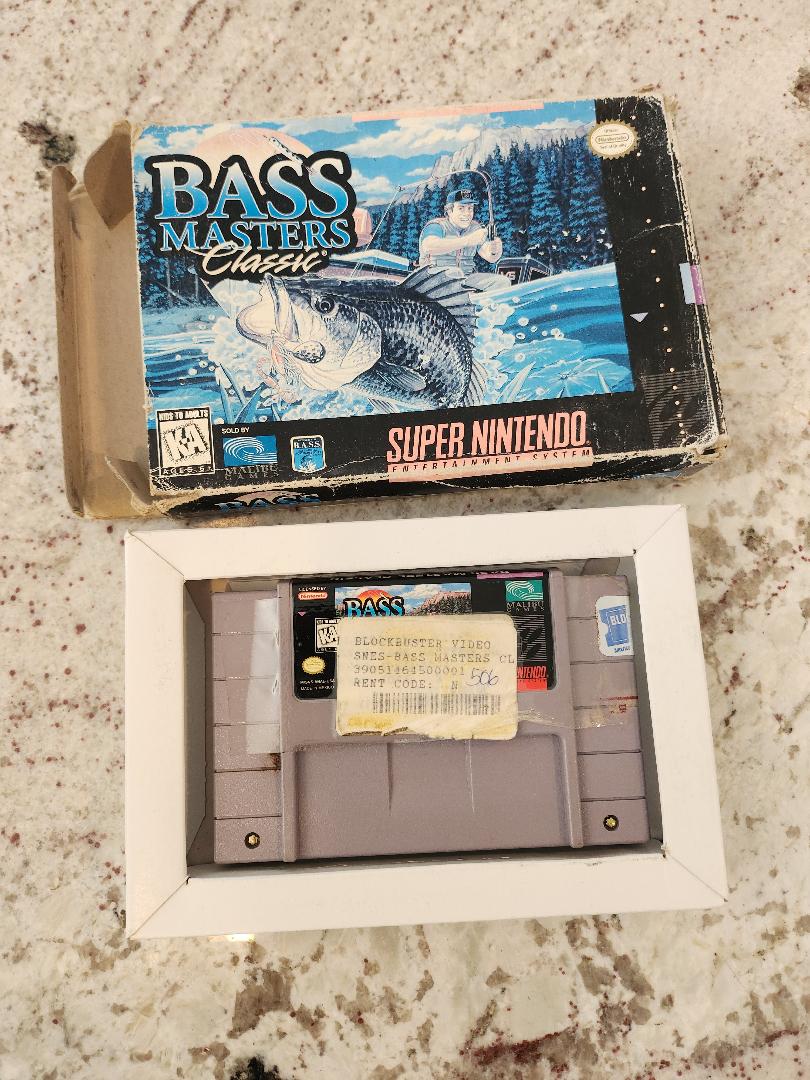 Bass Master Classic SNES