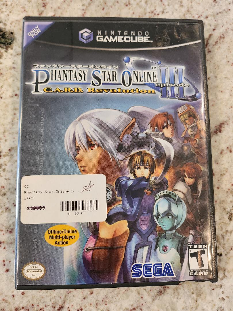 Phantasy Star Online Episode III: C.A.R.D. Revolution Nintendo GameCube