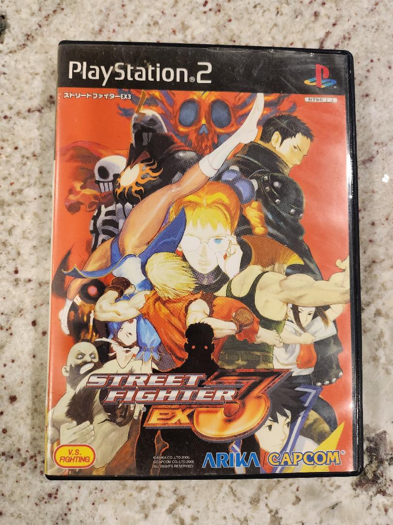 Street Fighter ex3 PS2 Japan Import