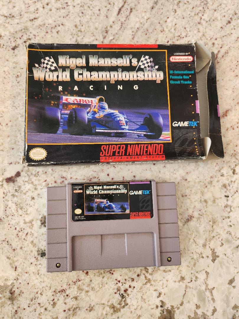 Nigel Mansell's World Championship Racing SNES