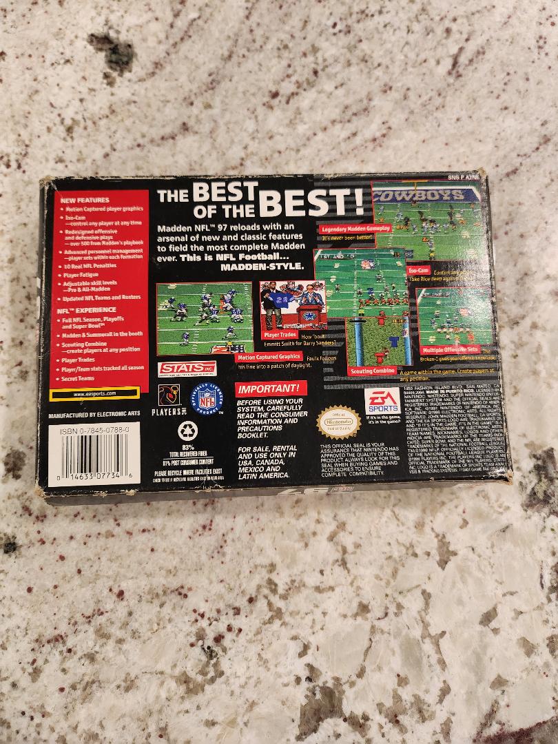 Madden 97 SNES