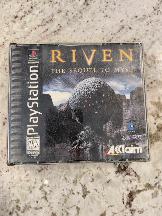 Riven The Sequel to Myst PS1